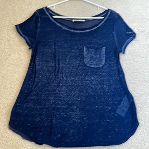 Hollister blue shirt